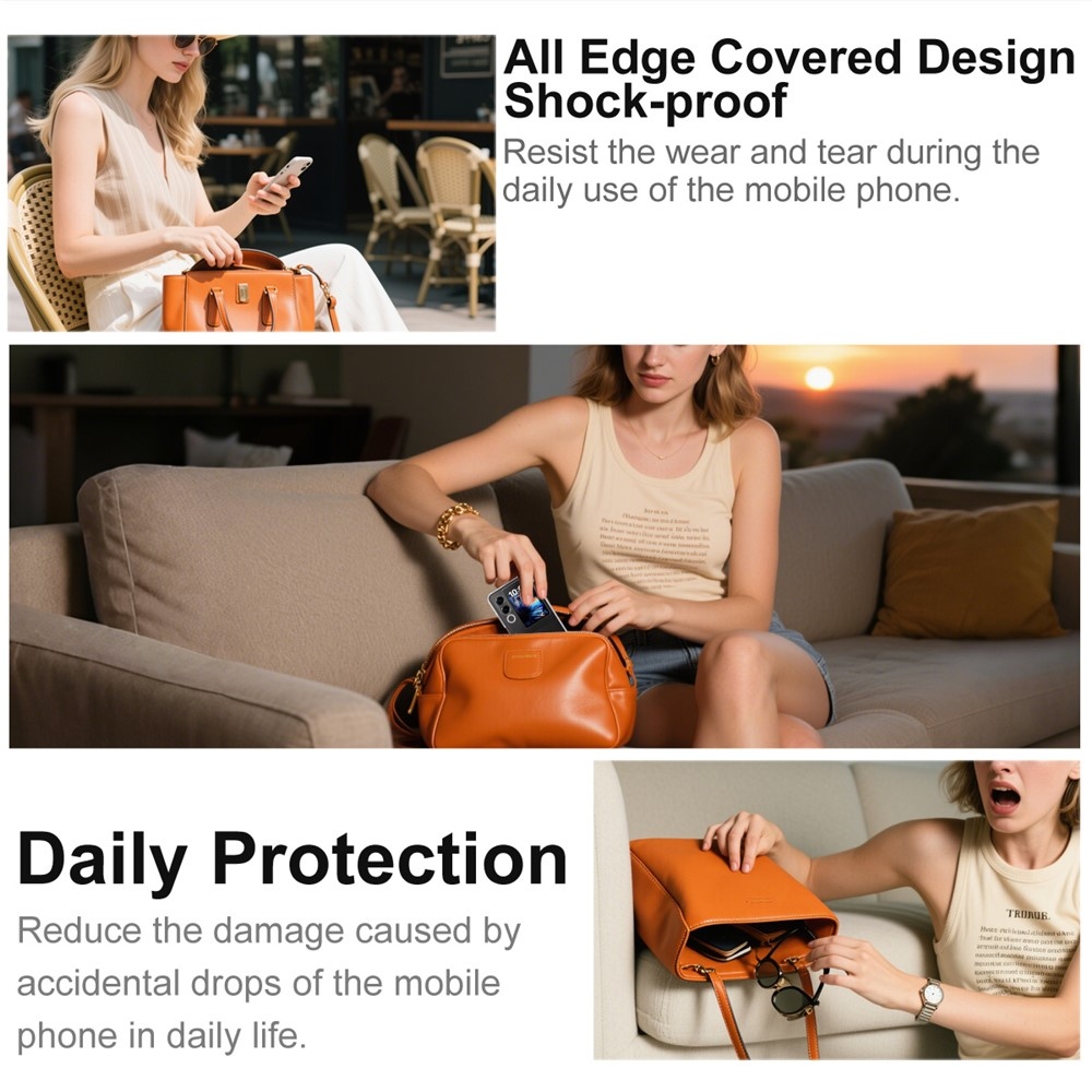 IMK átlátszó gél tok a Vivo X300 5G készülékhez