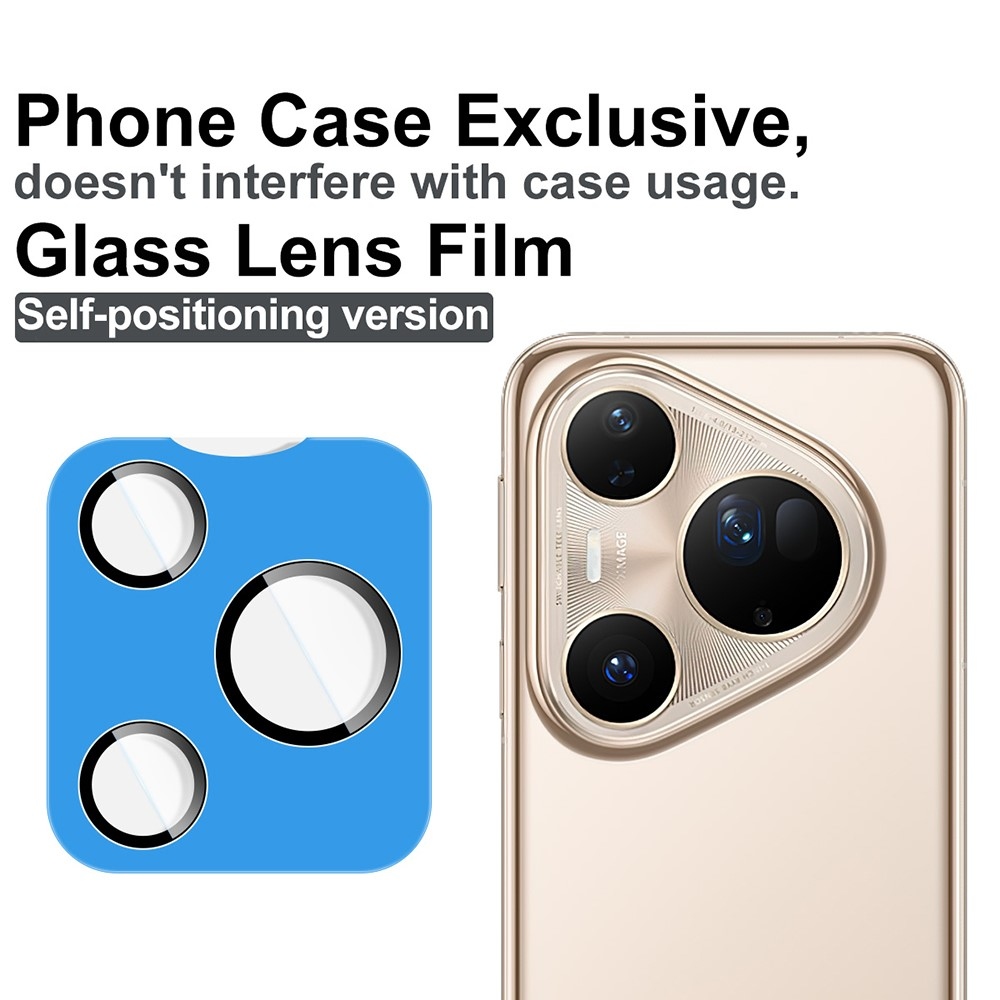 IMK kamera lencse üveg Huawei Pura 80 Ultra készülékhez (külön üveg) alkalmazáskerettel