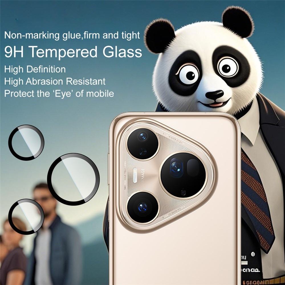 IMK kamera lencse üveg Huawei Pura 80 Ultra készülékhez (külön üveg) alkalmazáskerettel