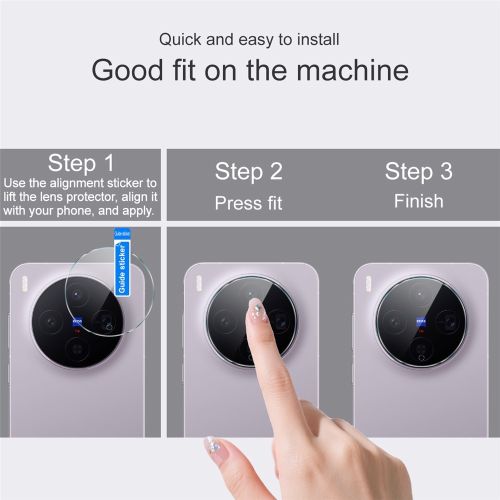 IMK kamera lencse üveg a Vivo X300 5G-hez