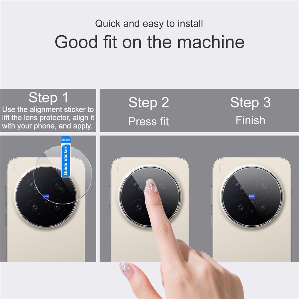 IMK kamera lencse üveg a Vivo X300 Pro 5G-hez