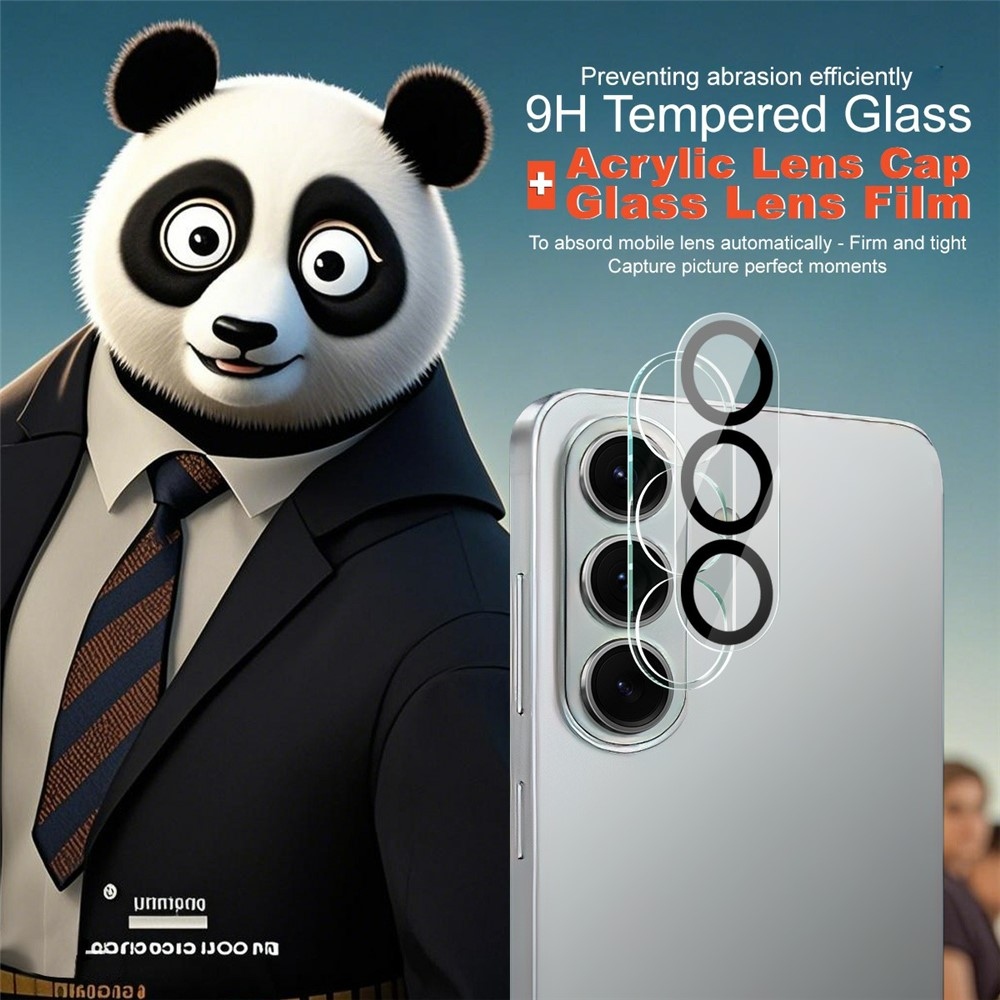 IMK kamera lencse üveg Samsung Galaxy S26 - fekete gyűrűk