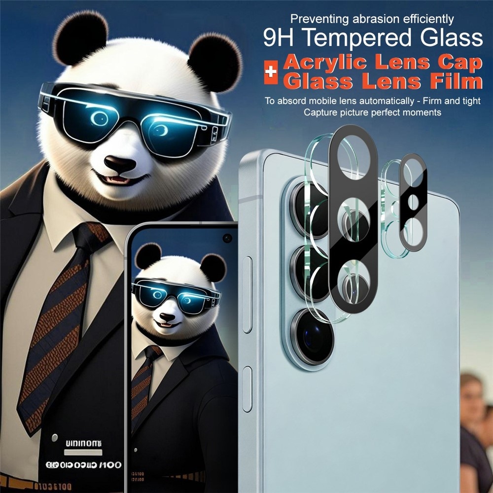 IMK kamera lencse üveg Samsung Galaxy S26 Ultra - fekete