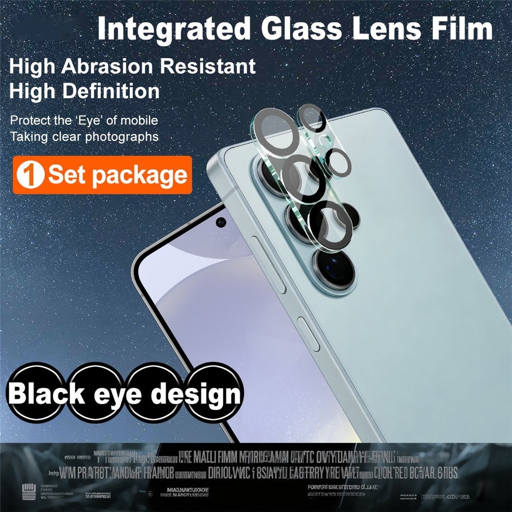 IMK kamera lencse üveg Samsung Galaxy S26 Ultra - fekete gyűrűk