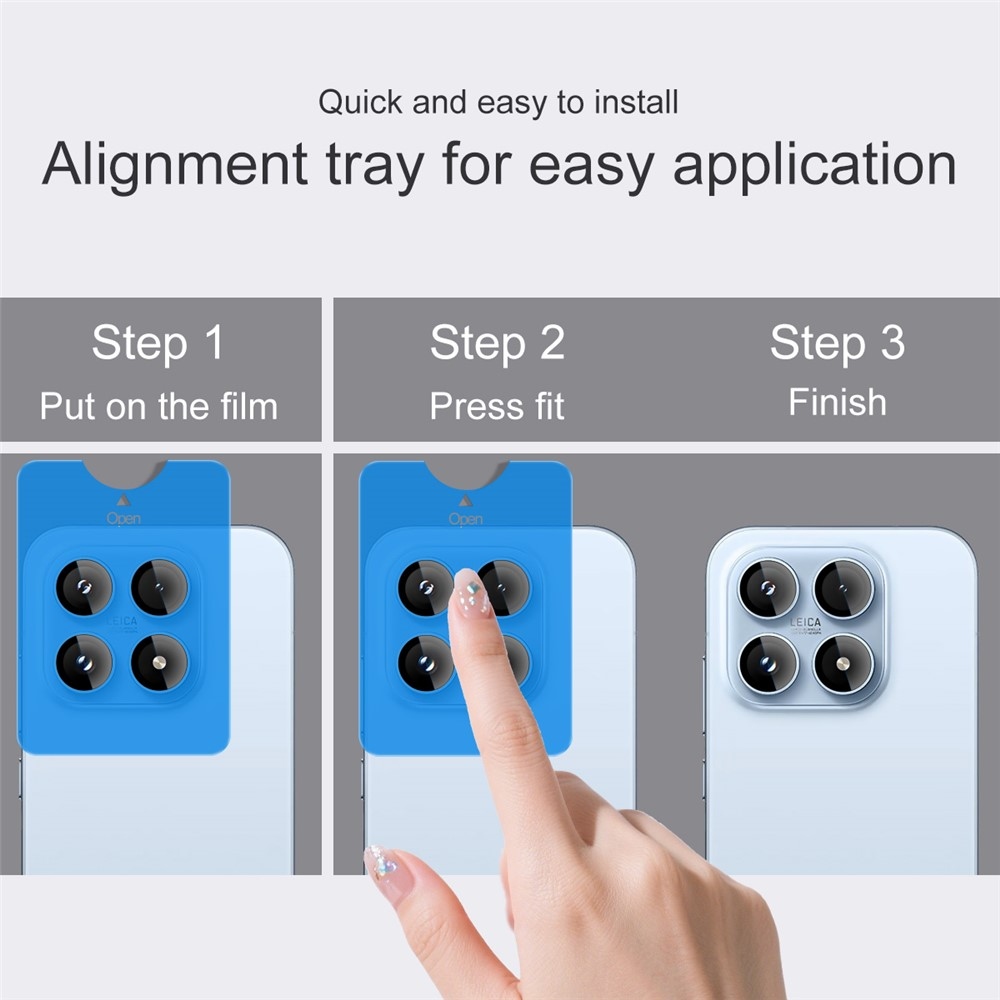 IMK kamera lencse üveg Xiaomi 17 (különálló üveg) alkalmazással keretben