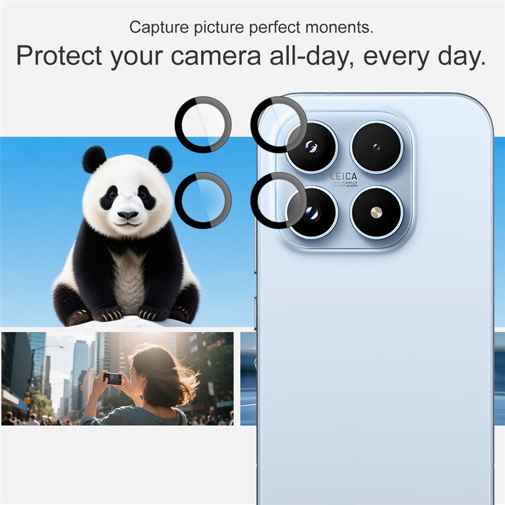 IMK kamera lencse üveg Xiaomi 17 (különálló üveg) alkalmazással keretben