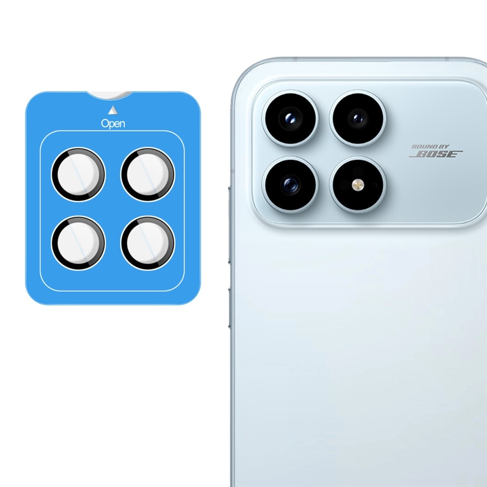 IMK kamera lencse üveg a Xiaomi Poco F8 Pro 5G-n (különálló üveg) alkalmazáskerettel