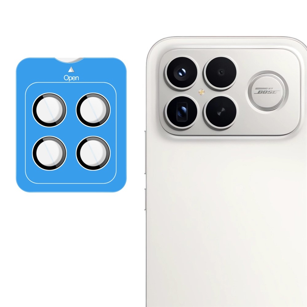 IMK kamera lencse üveg a Xiaomi Poco F8 Ultra 5G-n (különálló üveg) alkalmazáskerettel