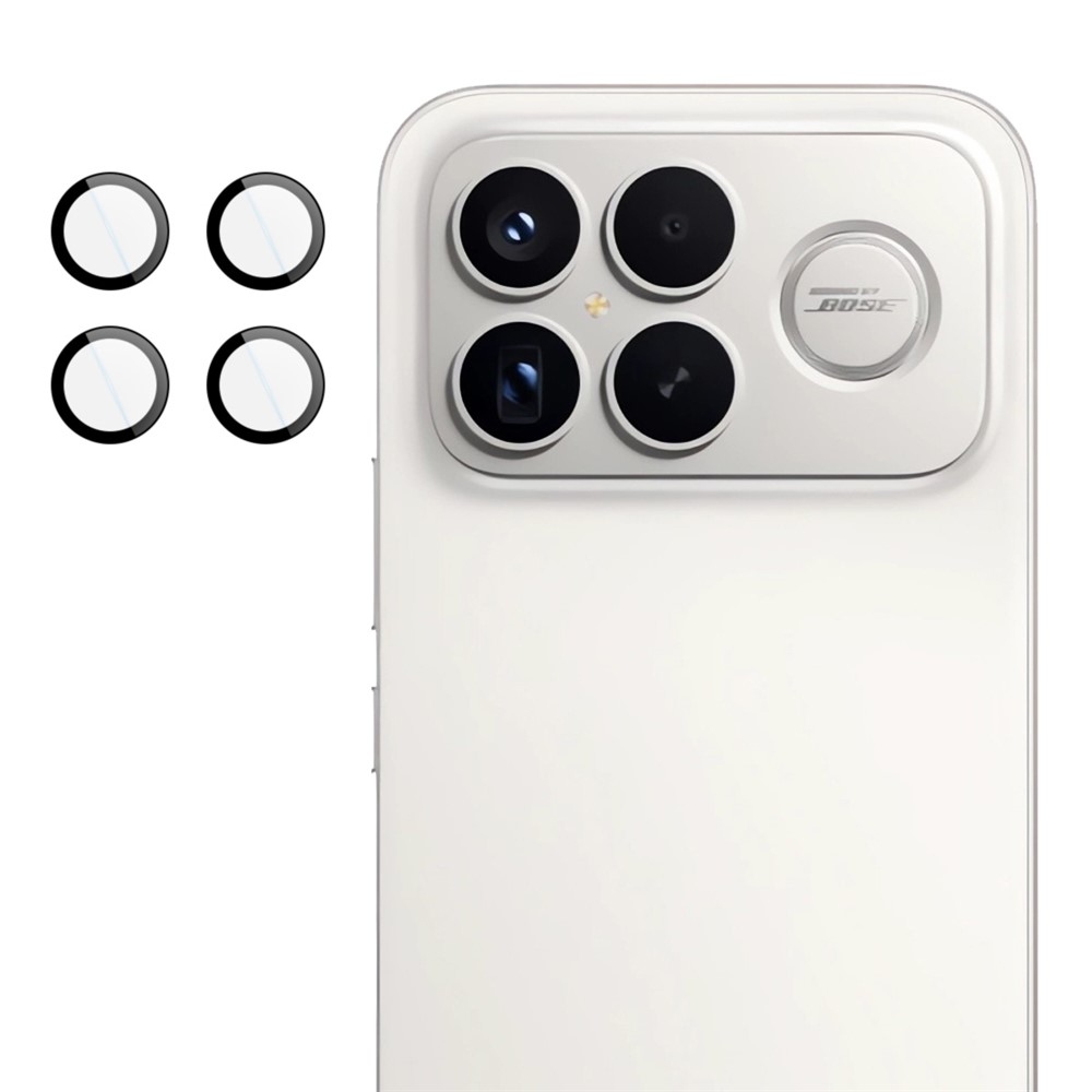 IMK kamera lencse üveg a Xiaomi Poco F8 Ultra 5G-n (különálló üveg) alkalmazáskerettel