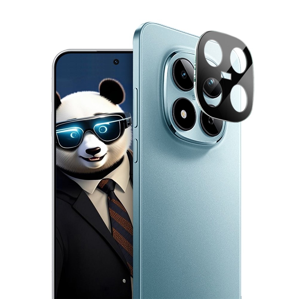 IMK kamera lencse üveg a Xiaomi Redmi Note 15 Pro+ 5G/ Note 15 Pro 5G fényképezőgéphez - fekete