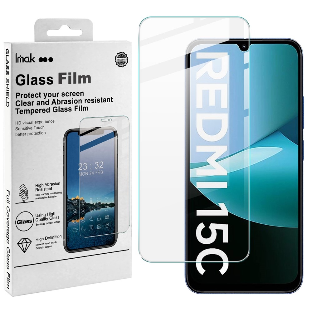 IMK edzett üveg a Xiaomi Redmi 15C 4G (171mm)/Poco C85 4G (171mm) készülékhez