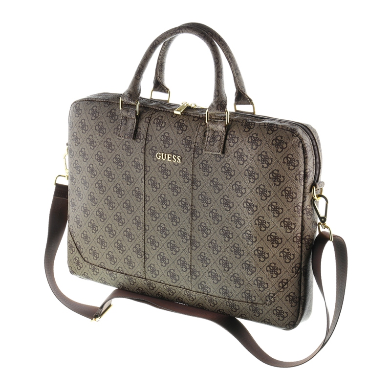 Guess 4G UpTown notebook táska 15'' Barna