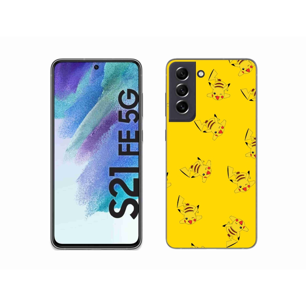 Zselés borítás mmCase Samsung Galaxy S21 FE 5G - pikachu
