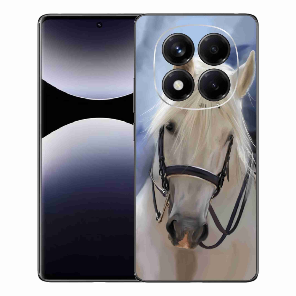Gél borítás mmCase a Xiaomi Redmi Note 14 Pro-hoz - fehér ló