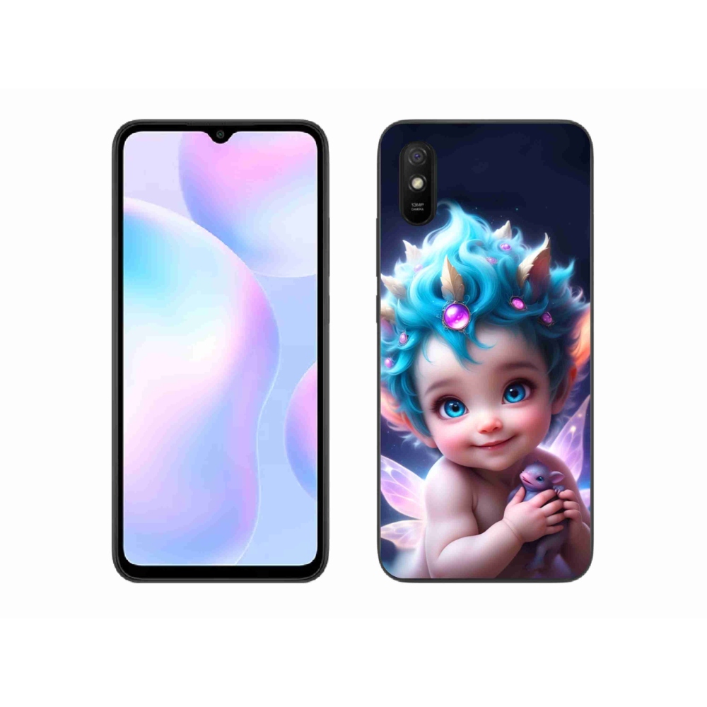 Gél borítás mmCase a Xiaomi Redmi 9AT-hoz - baba pillangószárnyakkal