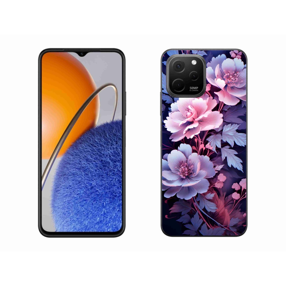 Gél borító mmCase a Huawei Nova Y61 készülékhez - virágok 11