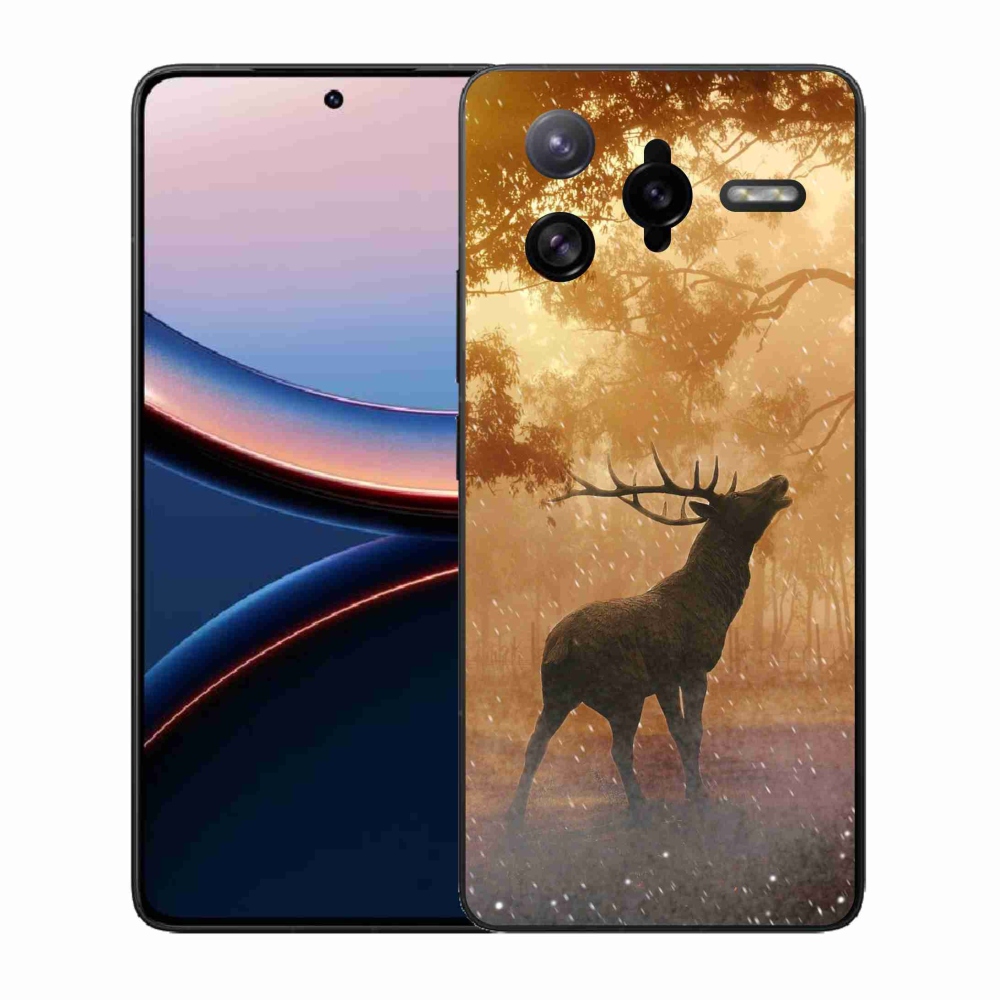 Gél borítás mmCase a Xiaomi Poco F7 Ultra számára - szarvas a vadászaton