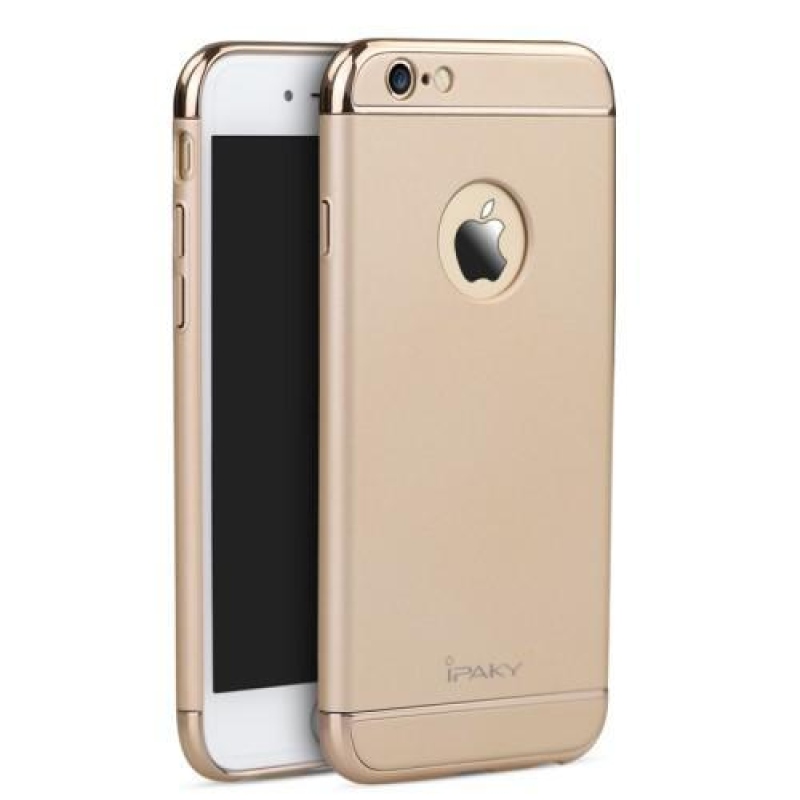 iPaky 3in1 tartós műanyag tok iPhone 6 Plus és iPhone 6s Plus készülékhez - arany színben