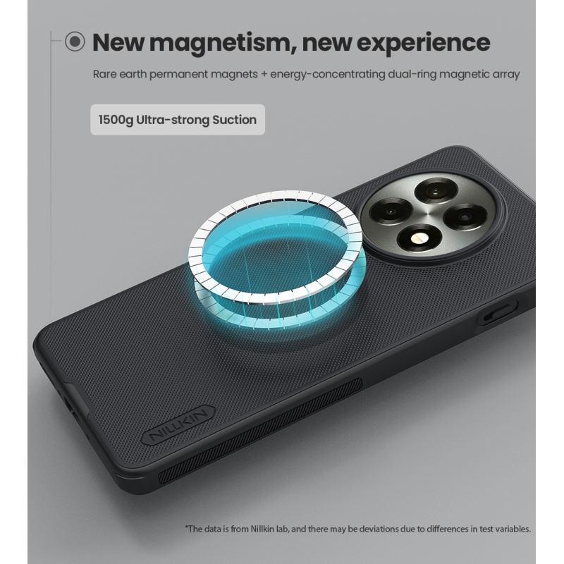 Nillkin Super Frosted PRO mágneses hátsó borítás OnePlus 13R Fekete
