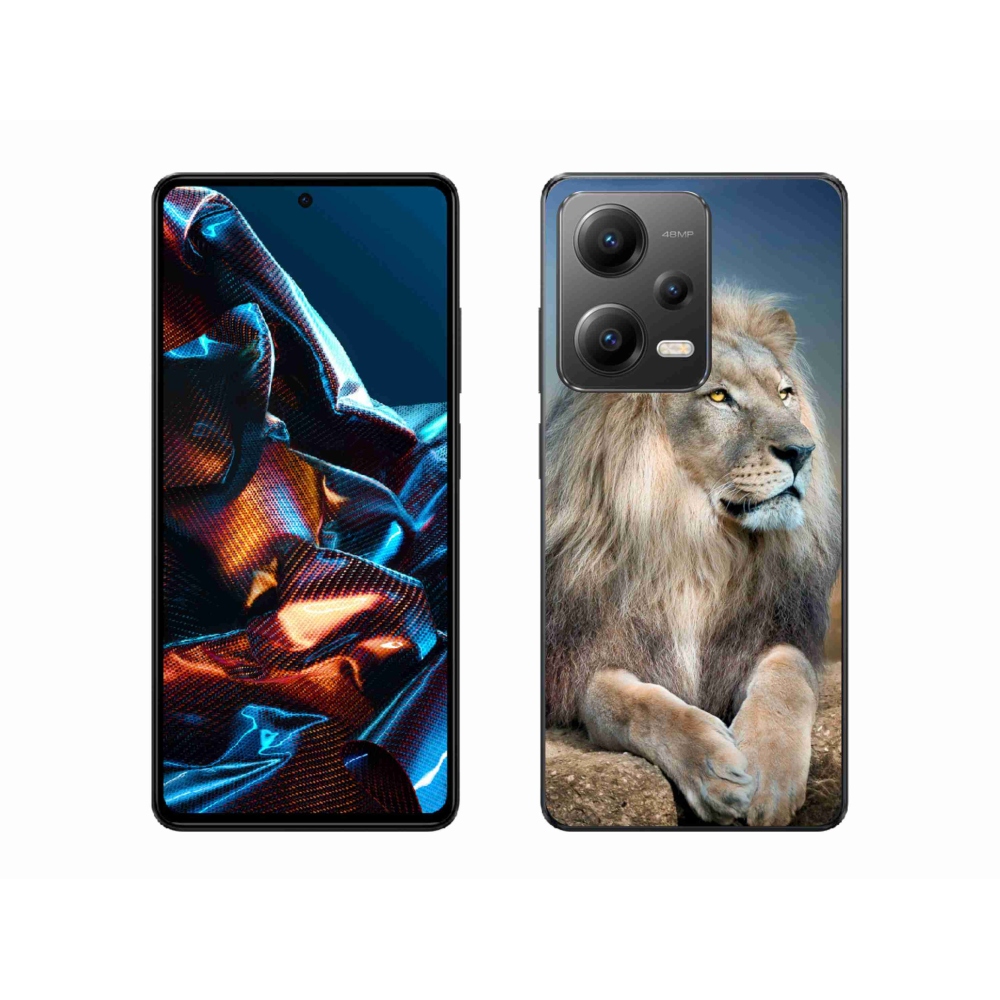 Gél tok mmCase a Xiaomi Redmi Note 12 Pro 5G-hez - Lion 1