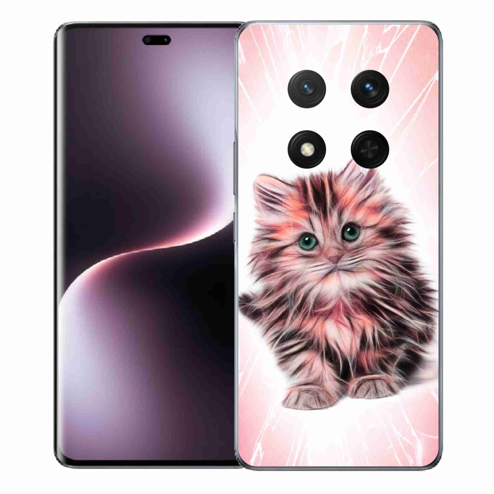 Gél borítás mmCase a Honor Magic 7 Lite 5G számára - aranyos cica