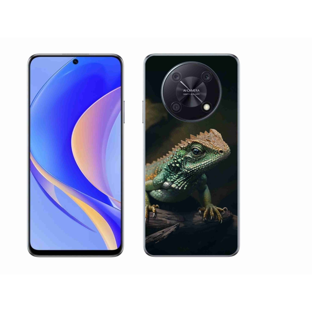 Gél borító mmCase a Huawei Nova Y90 készülékhez - gyík