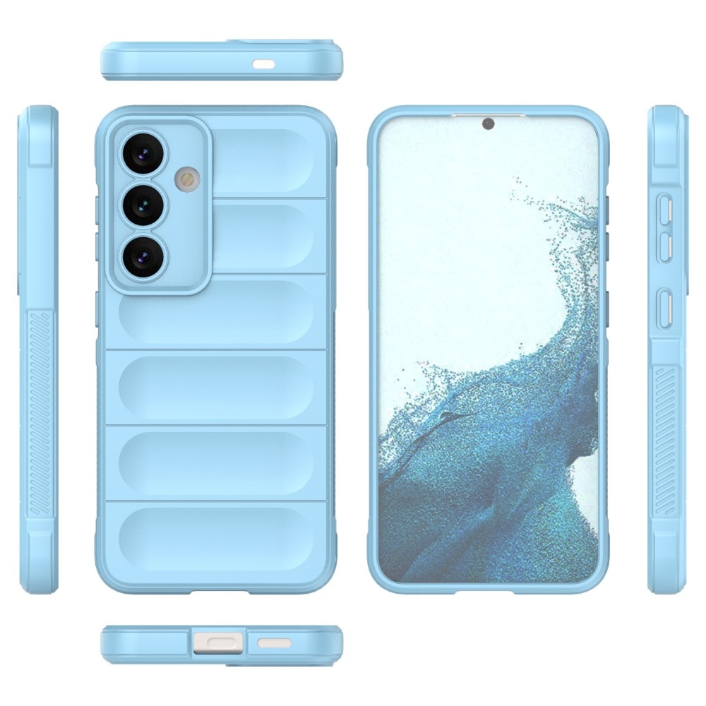 Rugg tartós zselés tok Samsung Galaxy S24 készülékhez - világoskék