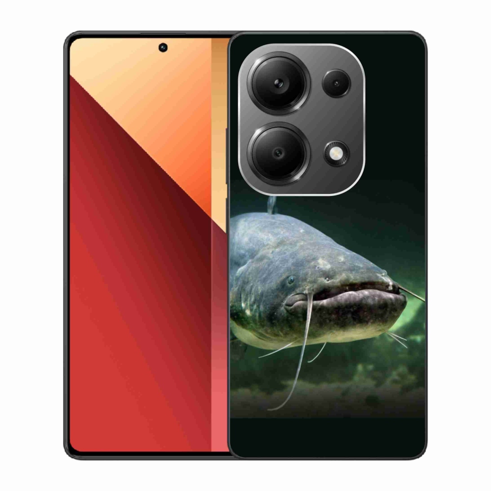 Gél tok mmCase a Xiaomi Redmi Note 13 Pro 4G/Poco M6 Pro - harcsa számára