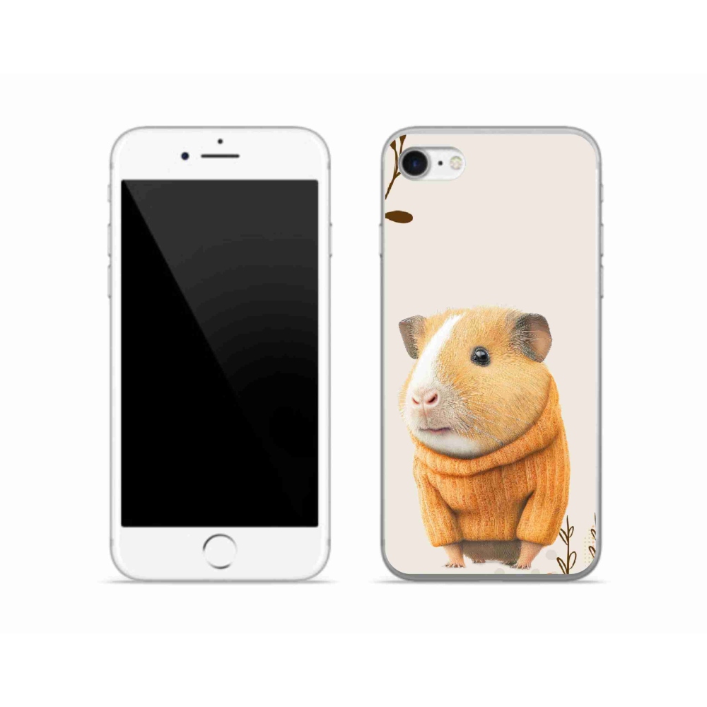 Zselés borítás mmCase iPhone SE (2020) - tengerimalac pulóverben