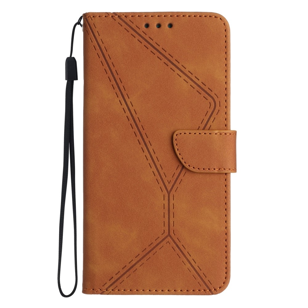 Linesy könyvtáska Xiaomi Redmi A5 (171.7x77.8x8.3mm) - barna