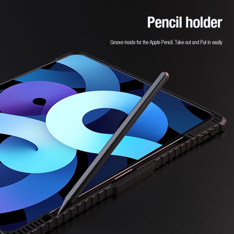 Nillkin Bumper PRO Védő állvány tok többszögű iPad Pro 12.9 2020/2021/2022/ Air 13 2024 fekete