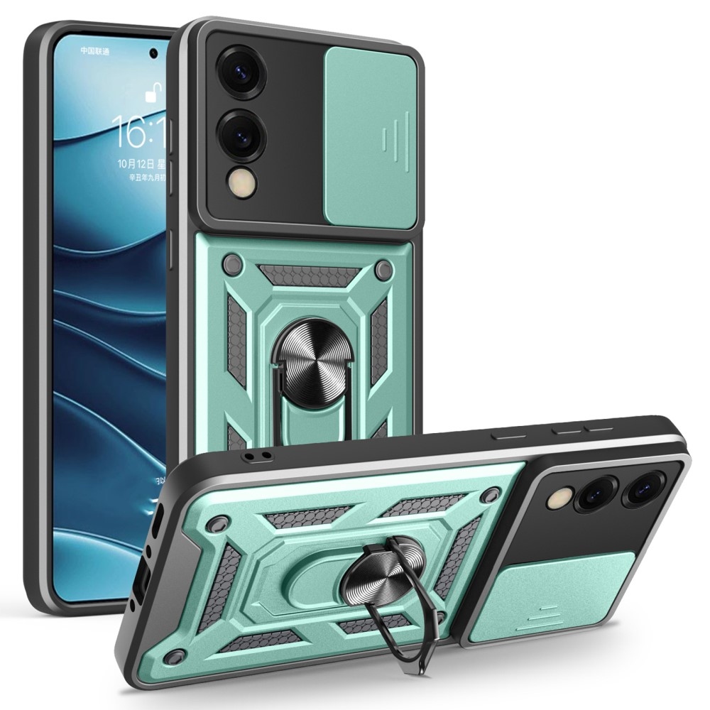 Csúszásálló borítás Samsung Galaxy S25 Edge készülékhez - zöld