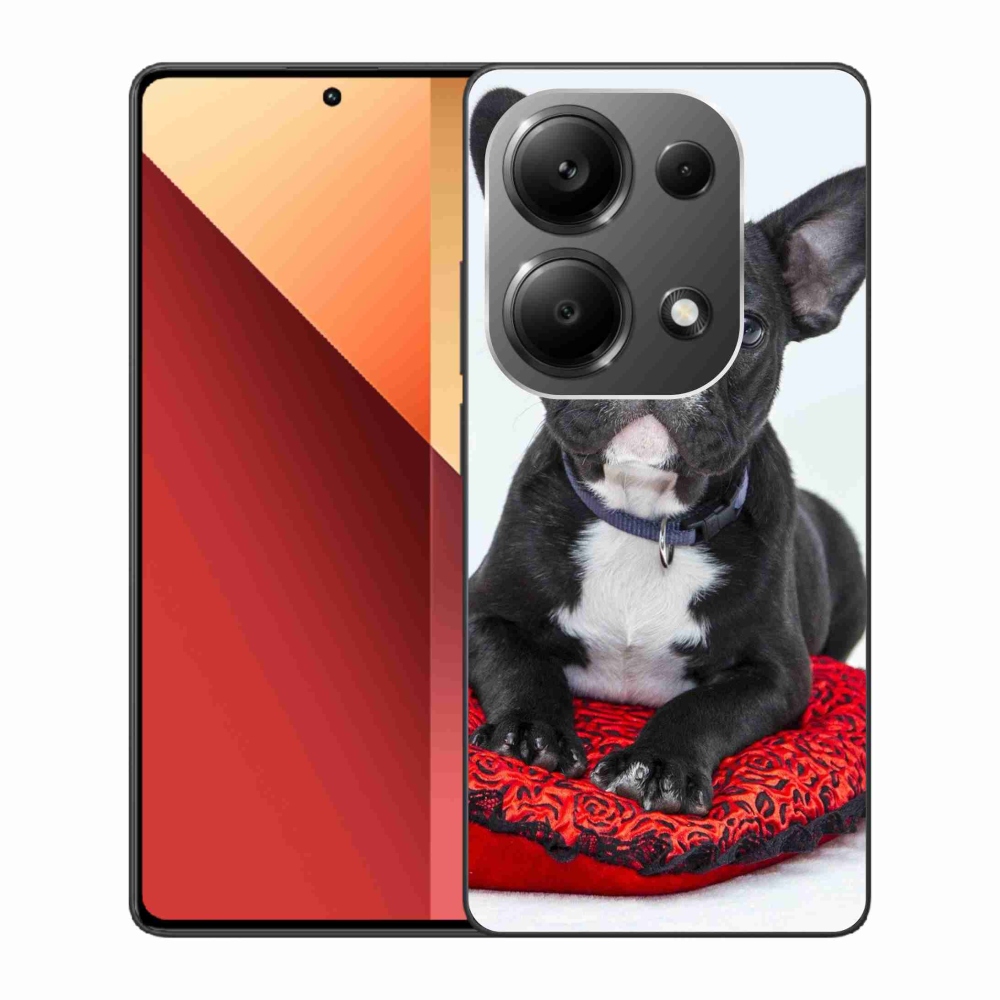 Gél tok mmCase a Xiaomi Redmi Note 13 Pro 4G/Poco M6 Pro - bulldog számára