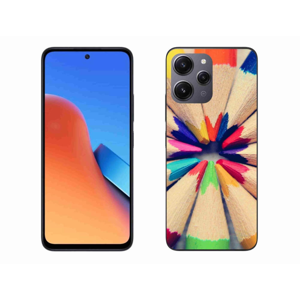 Gél borítás mmCase a Xiaomi Redmi 12-hez - zsírkréták