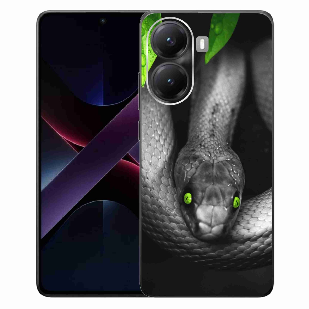 Gél borítás mmCase a Xiaomi Poco X7 Pro 5G-hez - kígyó