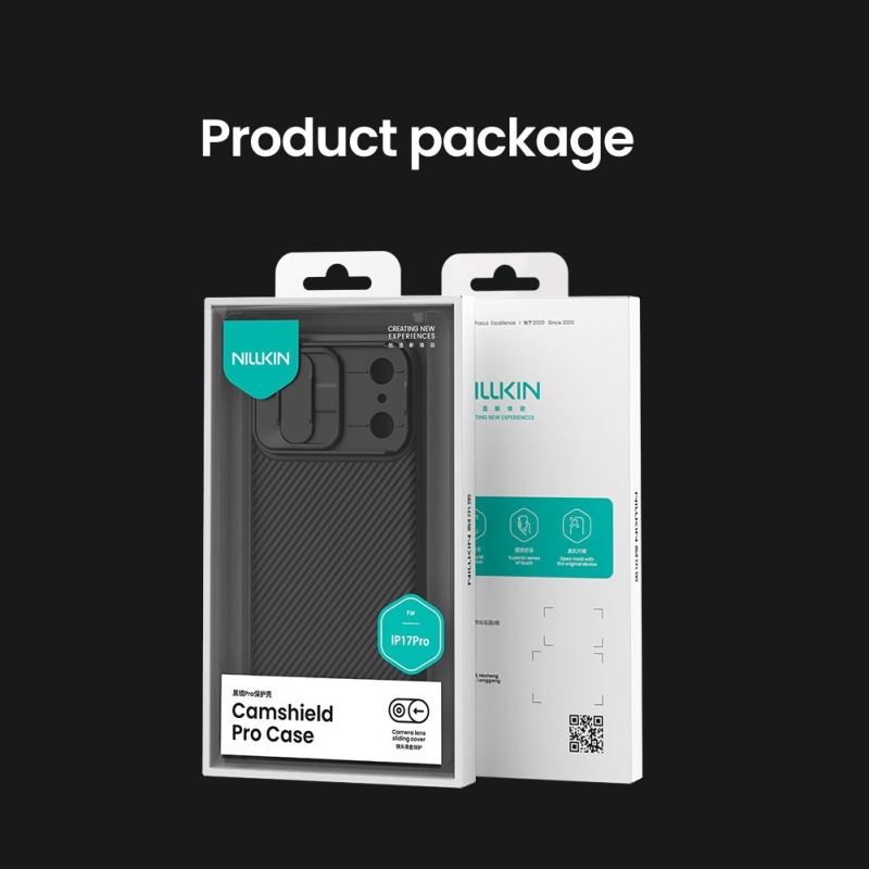 Nillkin CamShield PRO hátlap az Apple iPhone 17 Pro készülékhez Kék