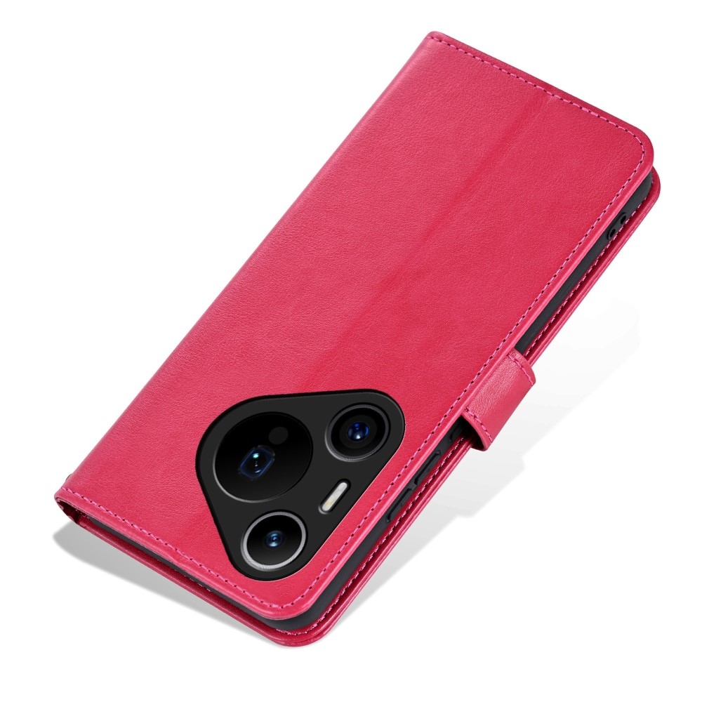AZNS könyvtáska Huawei Pura 70 Pro-hoz - piros