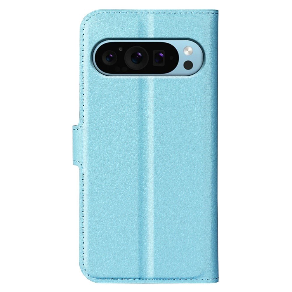 Litchi könyv tok Google Pixel 9/9 Pro készülékhez - kék