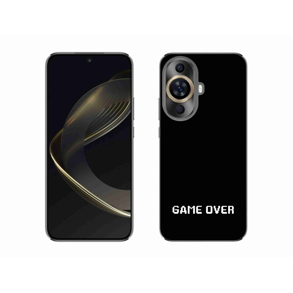 Gél borító mmCase a Huawei Nova 11-hez - játék fekete háttérrel