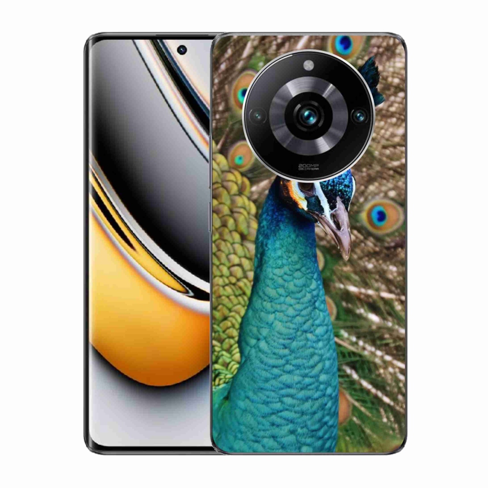 Zselés borítás mmCase a Realme 11 Pro/11 Pro+ készülékhez - páva