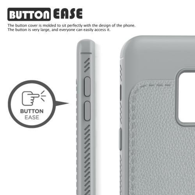 IVS tartós zselés tok Samsung Galaxy A6+ (2018) - szürke