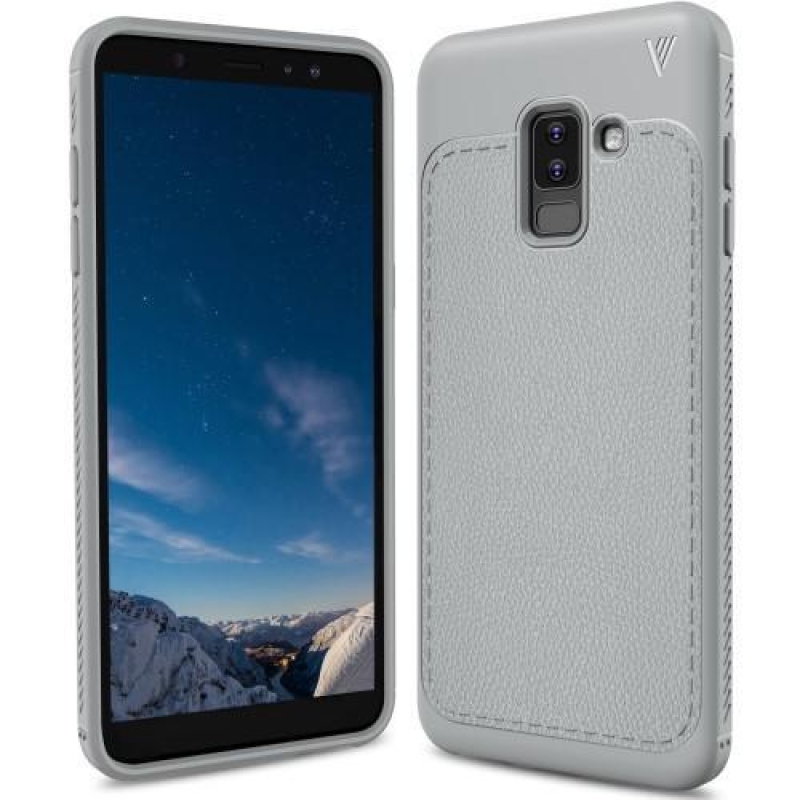 IVS tartós zselés tok Samsung Galaxy A6+ (2018) - szürke
