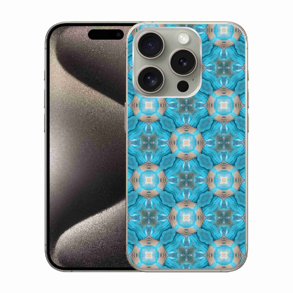 Gél borítás mmCase iPhone 15 Pro készülékhez - absztrakt motívum 12