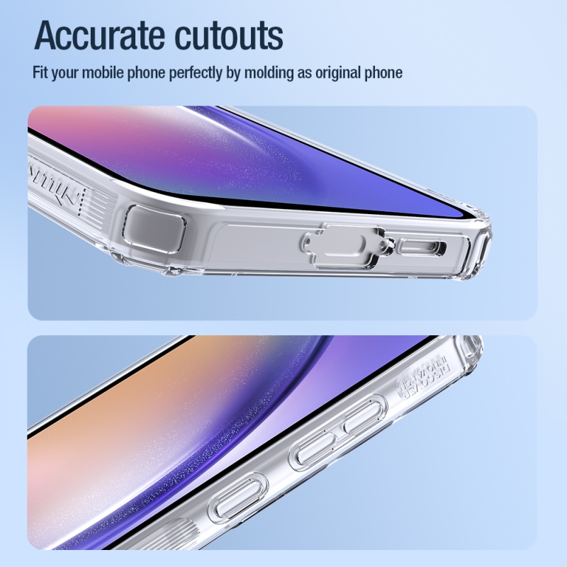 Nillkin Nature TPU PRO Cover for Samsung Galaxy A55 5G átlátszó