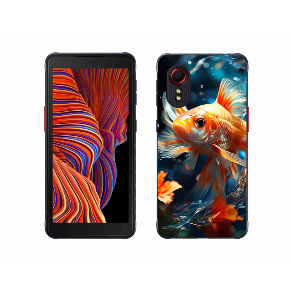 Gél borítás mmCase Samsung Galaxy Xcover 5 - halakhoz