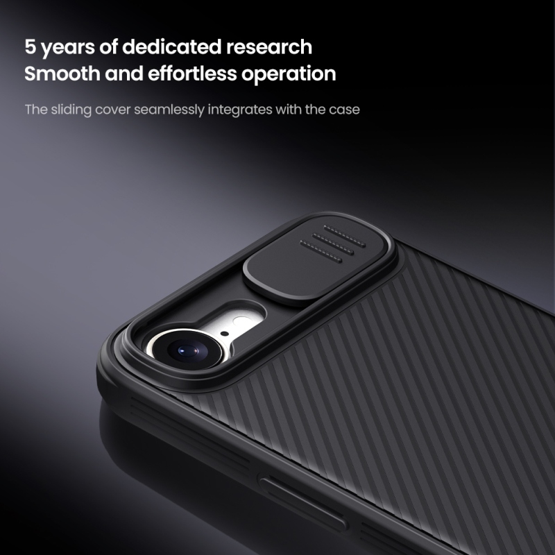Nillkin CamShield PRO hátlap az Apple iPhone 16e készülékhez Mélyzöld