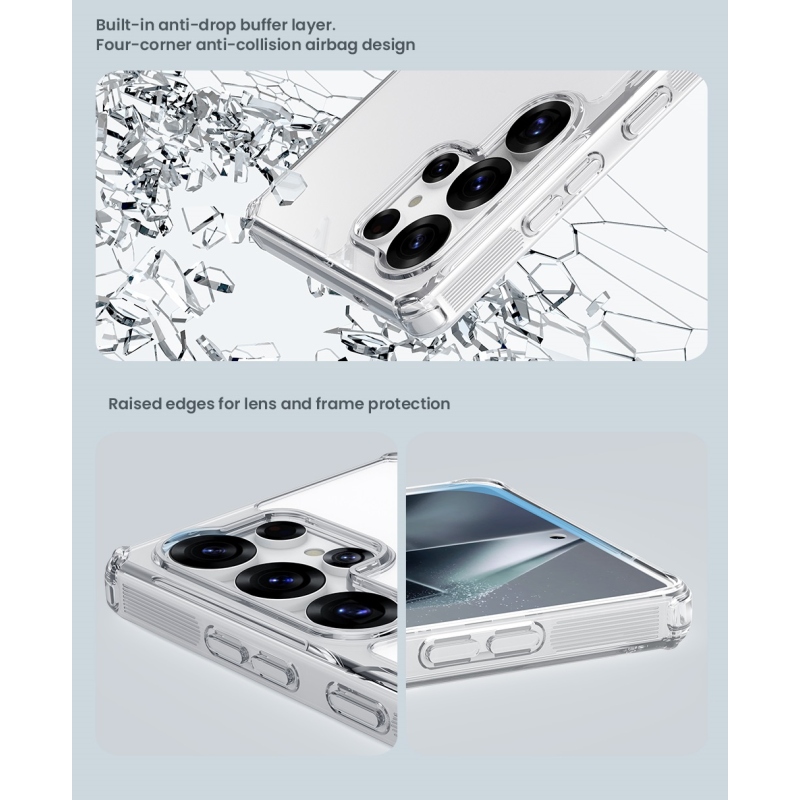Nillkin Nature TPU PRO Cover for Samsung Galaxy S25 Ultra átlátszó borítás