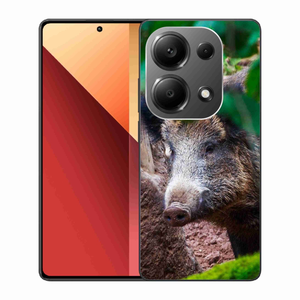 Gél borítás mmCase a Xiaomi Redmi Note 13 Pro 4G/Poco M6 Pro - vaddisznóhoz