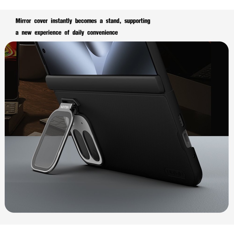 Nillkin Super Frosted Prop mágneses hátsó borító a Google Pixel 10 Pro Fold fekete