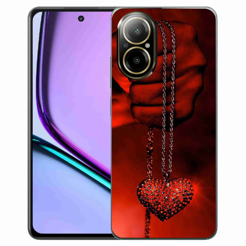 Gél borítás mmCase a Realme C67 készülékhez - nyaklánc